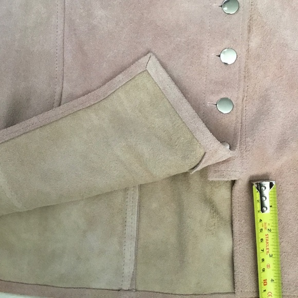 Host pick! Free People Suede blush skirt M - Picture 5 of 8